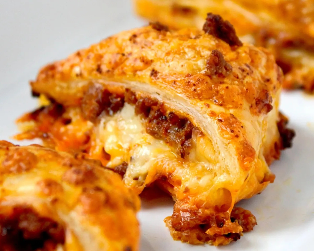 Nachos puff with chesse